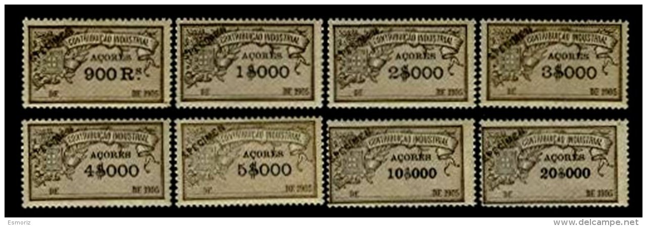 AZORES, Industrial Tax, PB 292/99, * MLH, F/VF, Cat. &euro; 450 - Neufs