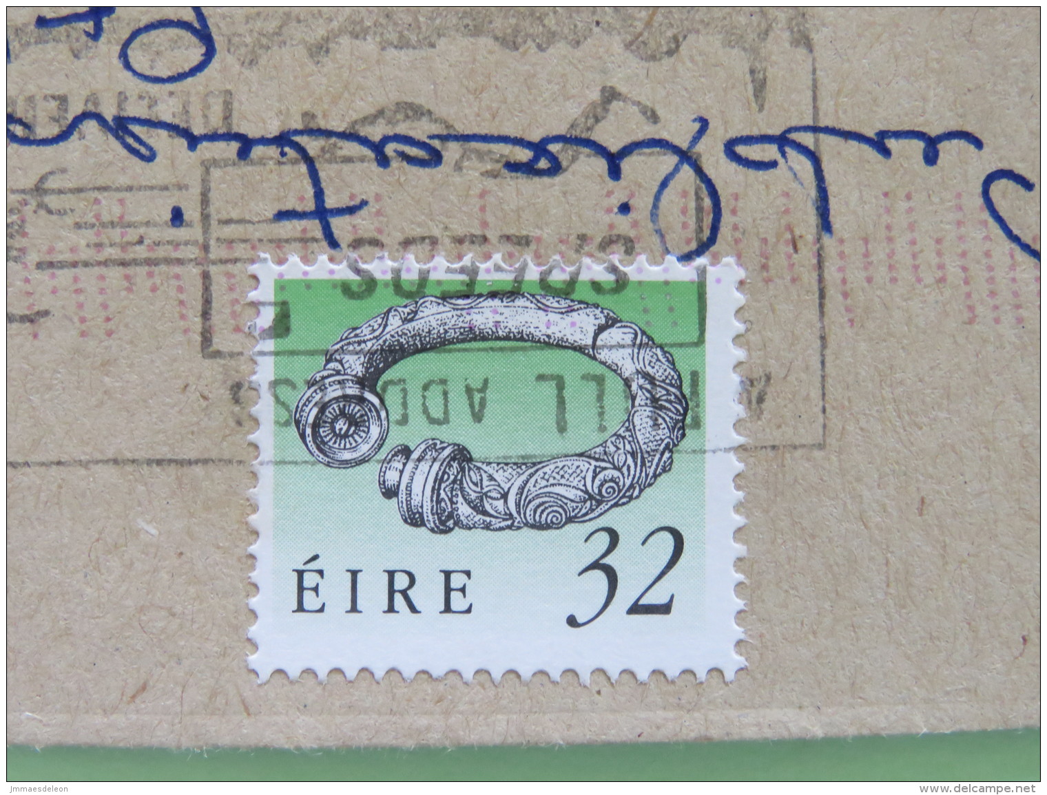 Ireland 1997 Cover To England - Archaeology - Jewelry - Lettres & Documents