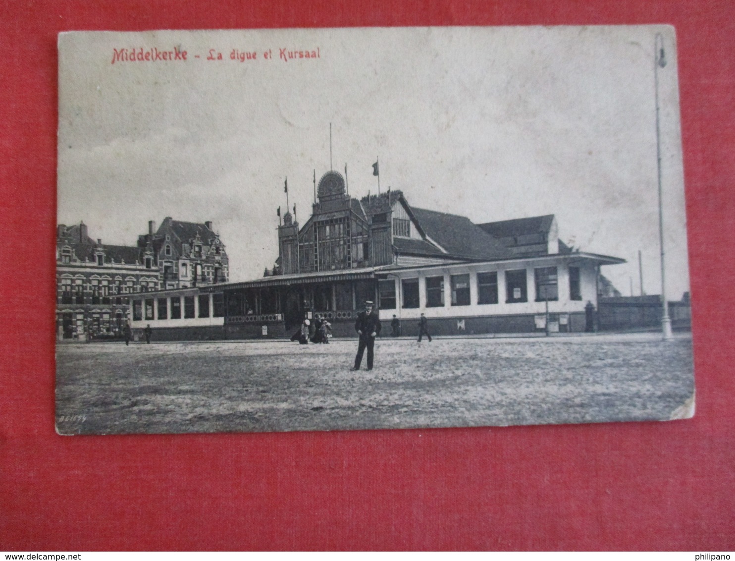 Belgium-Middelkerke-Kursaal-old-postcard     Ref 2910 - Other & Unclassified