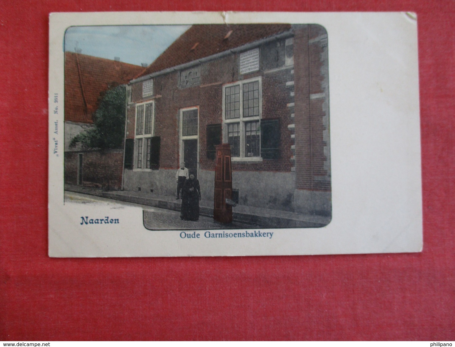 Netherlands Naarden - Bakery Old Postcard Ref 2910 - Naarden