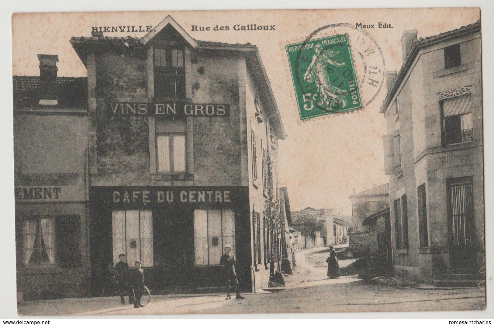 CPA 52 BIENVILLE Rue Des Cailloux - Sonstige & Ohne Zuordnung