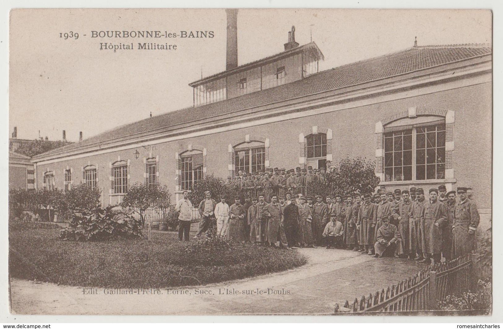 CPA BOURBONNE LES BAINS Hôpital Militaire - Bourbonne Les Bains