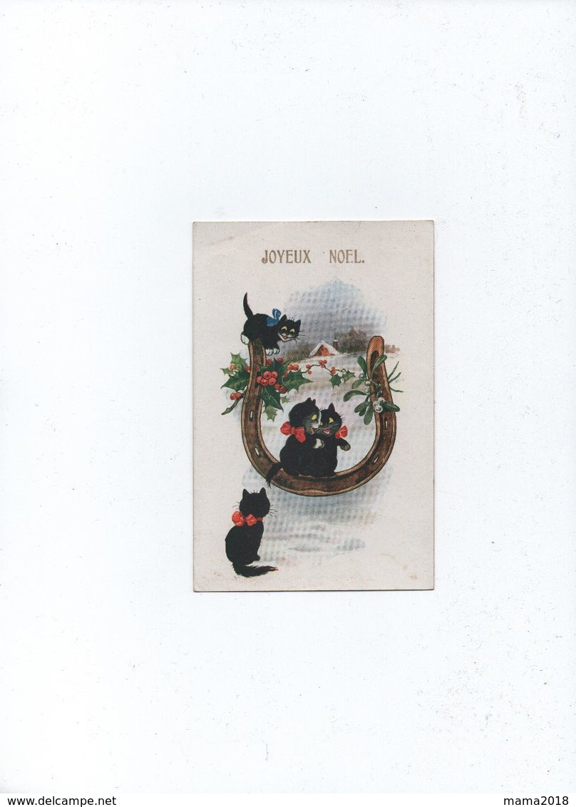 Lot 2 Cartes  Chats  Série Comique Barnes  London - Katzen