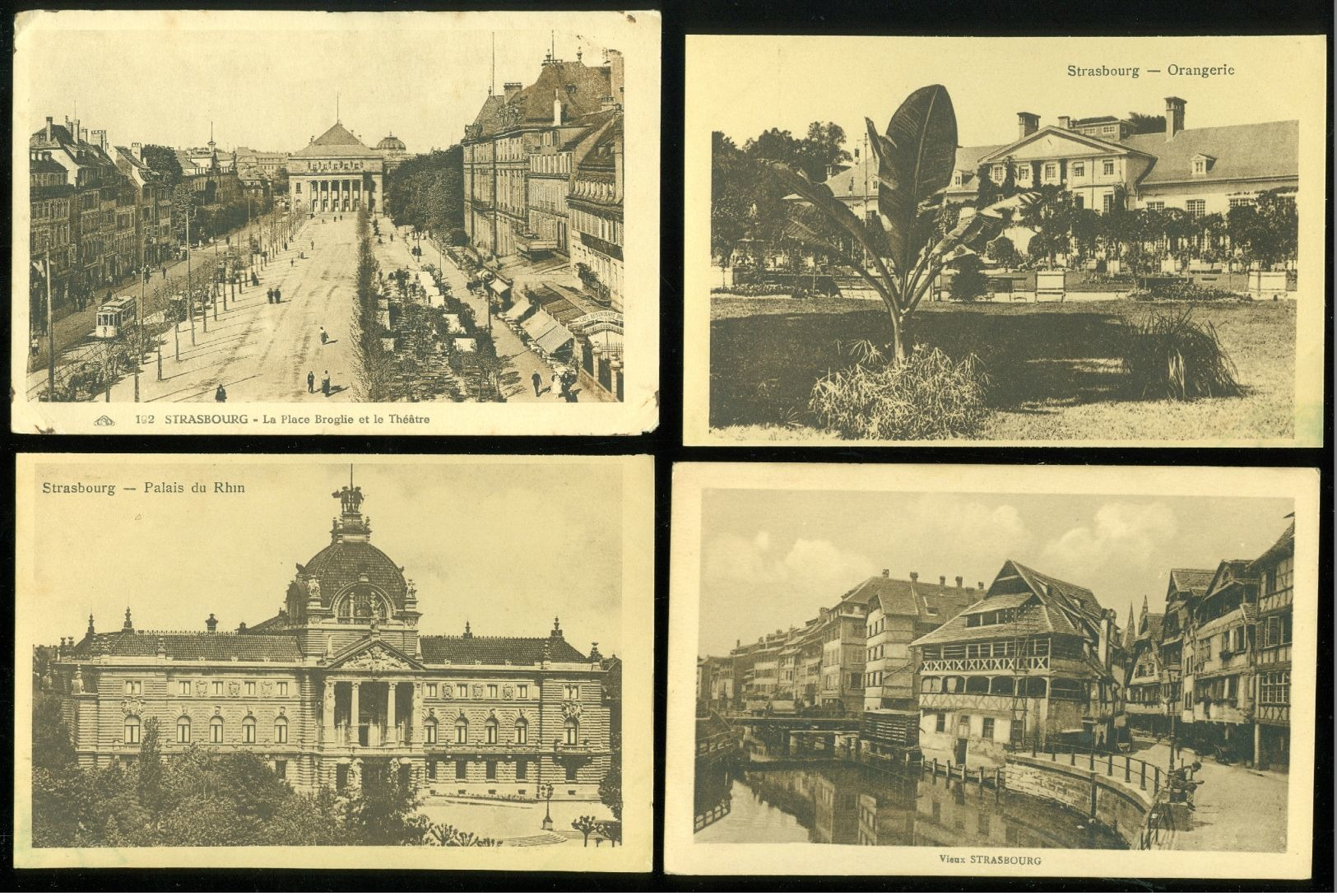 Lot De 60 Cartes Postales De France  Strasbourg  Strassburg  Lot Van 60 Postkaarten Van Frankrijk Straatsburg - 60 Scans - 5 - 99 Cartes