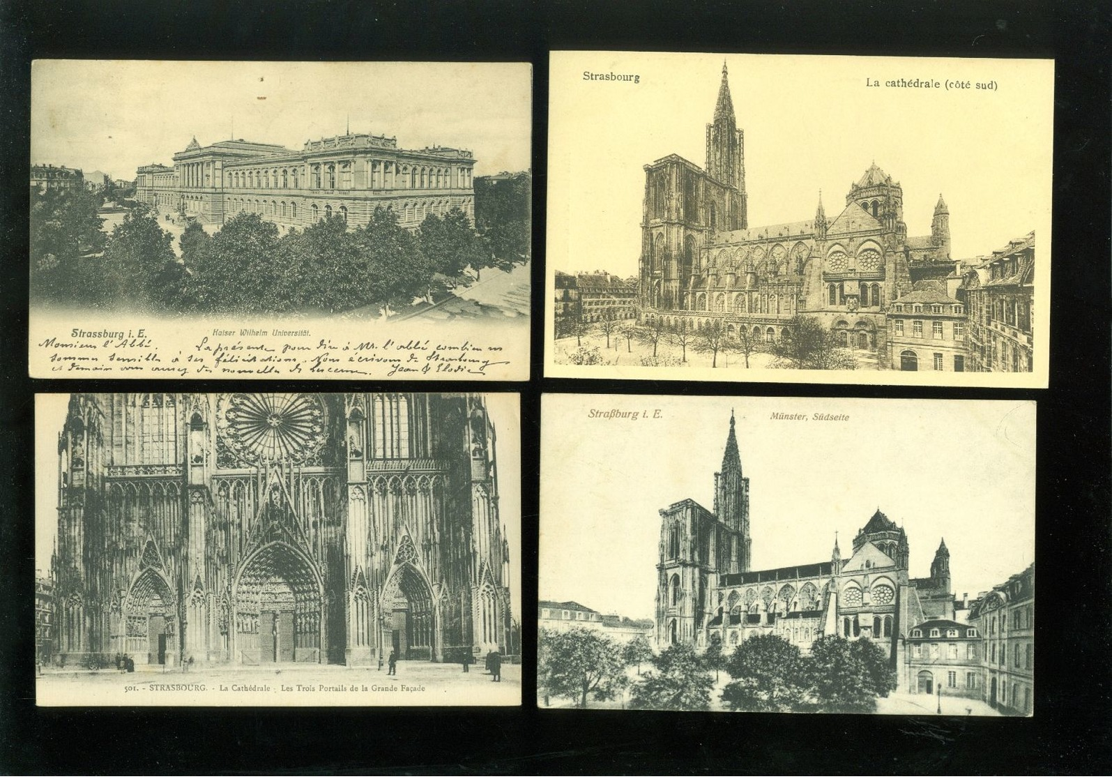 Lot de 60 cartes postales de France  Strasbourg  Strassburg  Lot van 60 postkaarten van Frankrijk Straatsburg - 60 scans