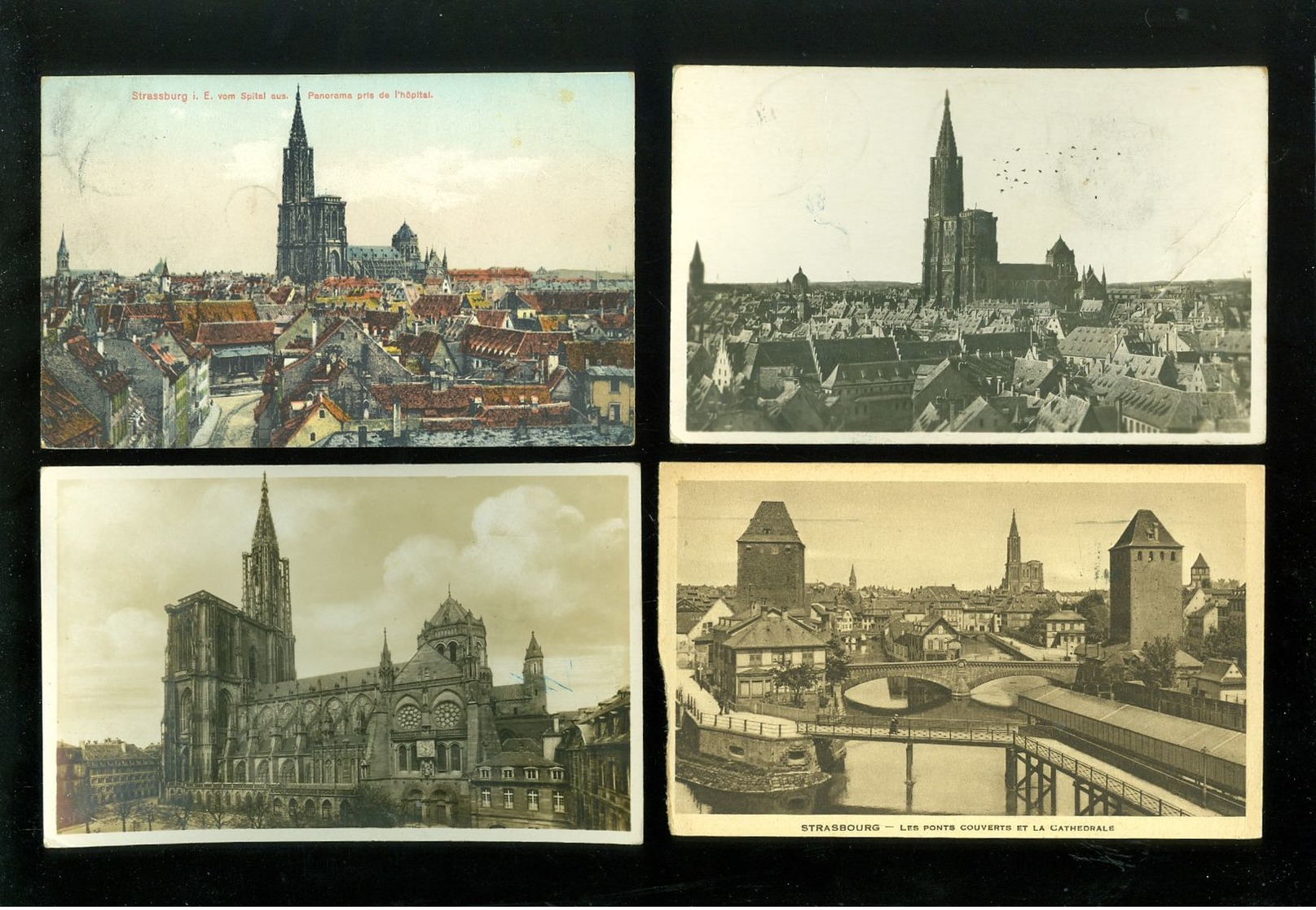 Lot de 60 cartes postales de France  Strasbourg  Strassburg  Lot van 60 postkaarten van Frankrijk Straatsburg - 60 scans