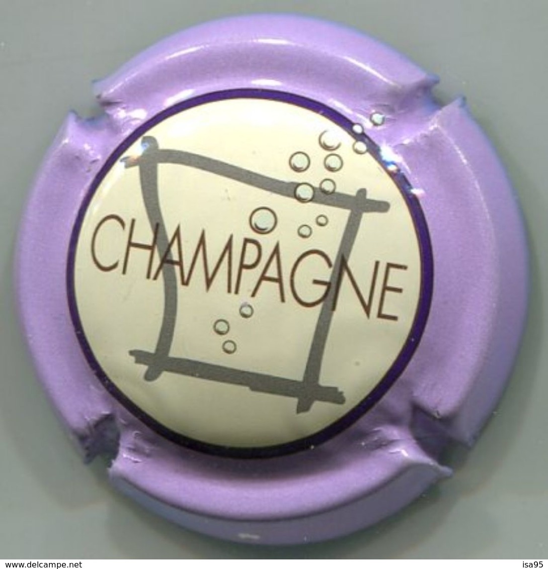 CAPSULE-717d-CHAMPAGNE Contour Violet - Autres & Non Classés