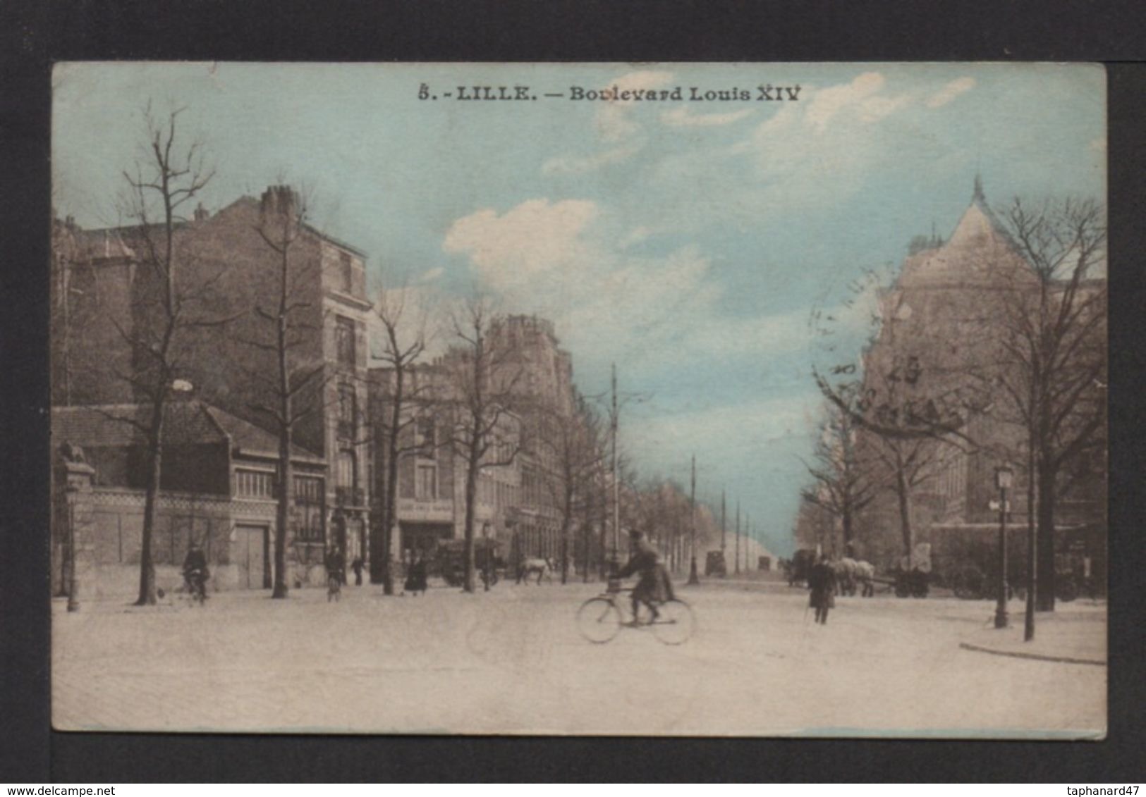 CPA. Dét.59. LILLE . Faidberbe Et La Préfecture . Tram . - Lille