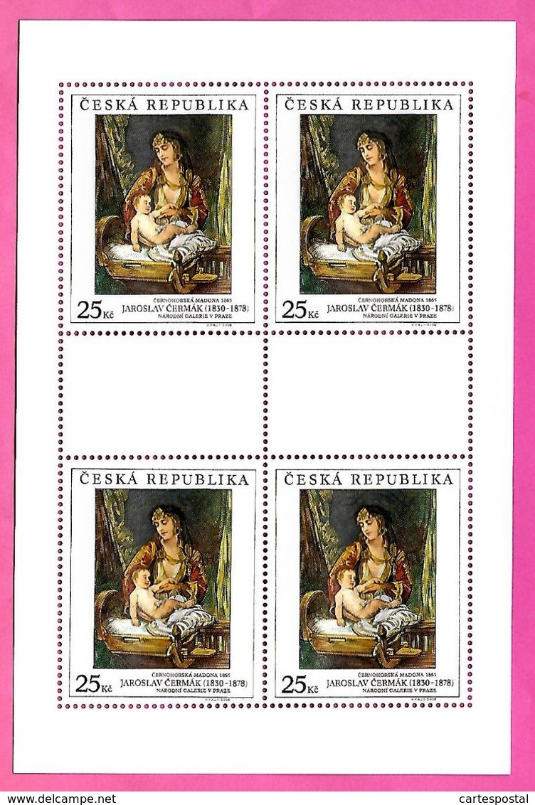 3056 - TCHEQUIE - 2004  --  N° 448/50**  Neufs  --  Imprimé  En  Feuilles  De  4  Timbres - Collections, Lots & Séries