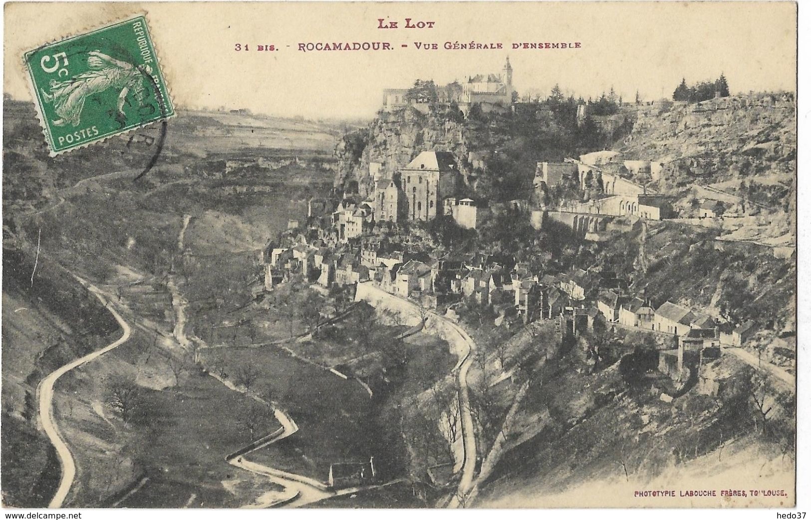 Rocamadour - Vue Générale D'ensemble - Rocamadour