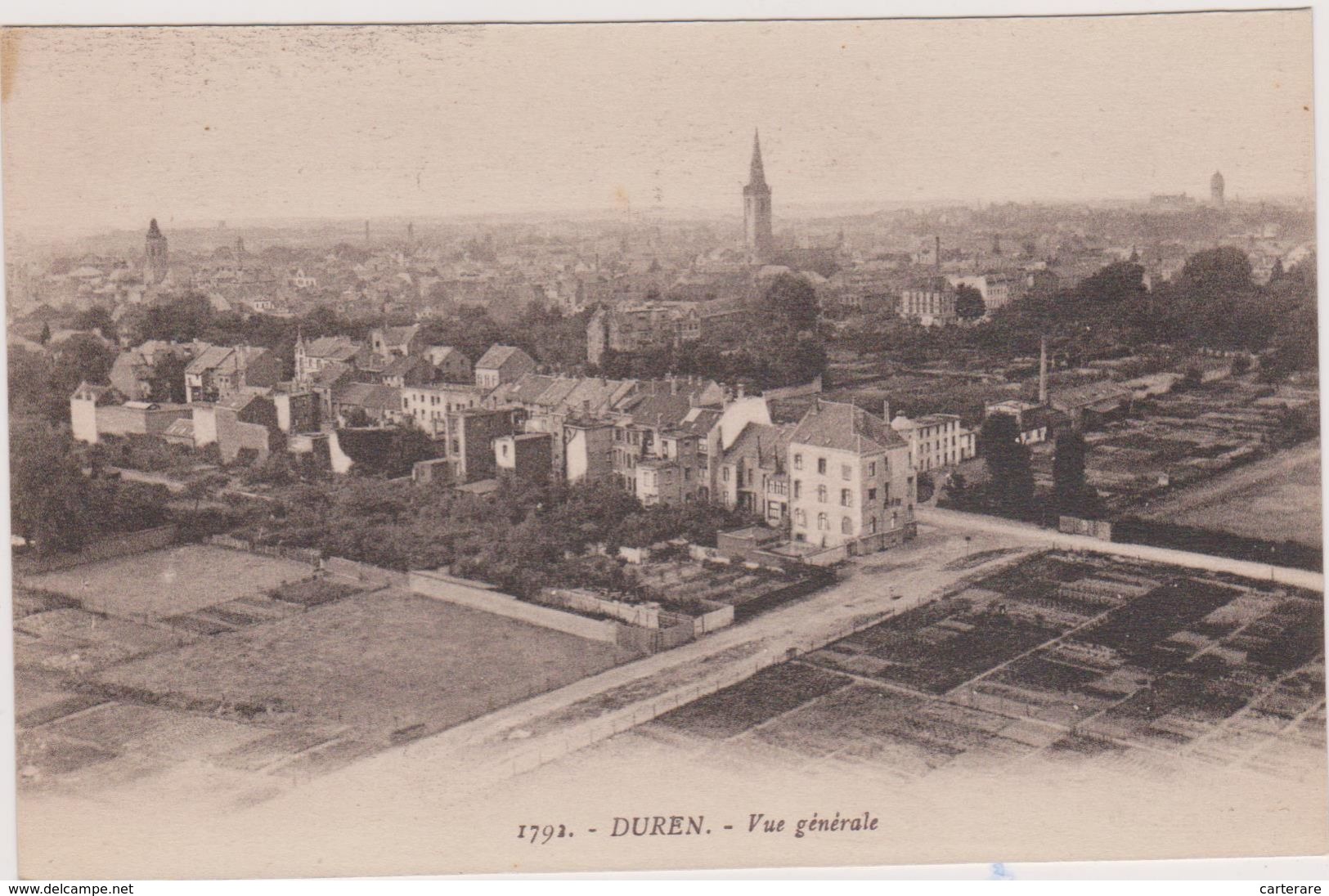 Cpa,allemagne,DUEREN,DUREN,rhénanie,,westphalie,prés  Cologne,vue De La Ville,en 1900,rare,ville Harald Schumacher - Dueren