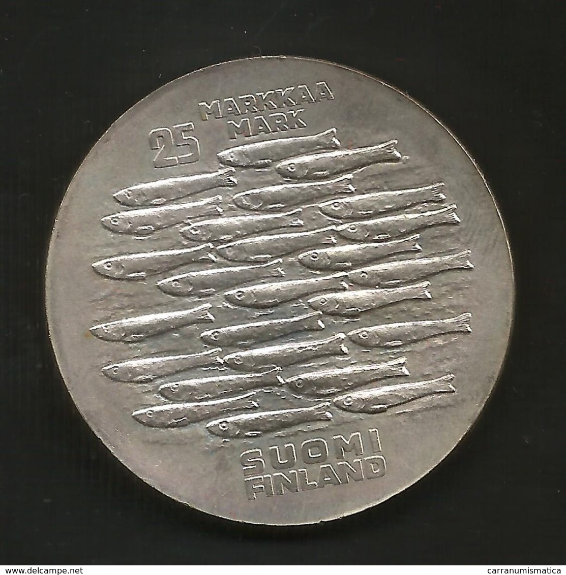 FINLAND - 25 MARKKA ( 1979 - 750th Anniversary Of TURKU ) SILVER - AG - Finlandia