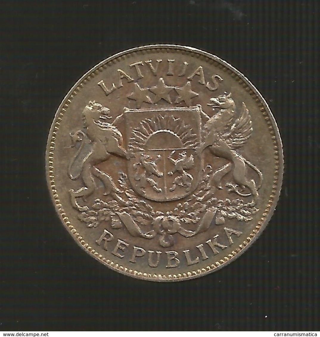 LATVIA / LETTONIA - 2 LATI (1926) SILVER - Latvia