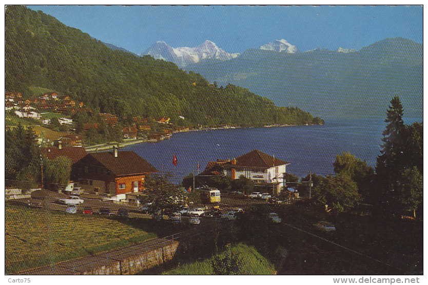 Suisse - Oberhofen Am Thunersee - Panorama Und Tea-Room Lido - Oberhofen Am Thunersee