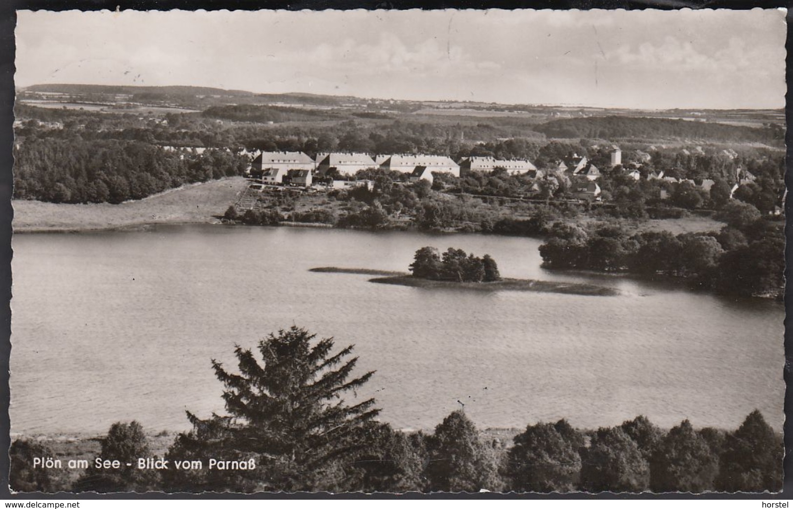 D-24306 Plön Am See - Blick Vom Parnaß - Siedlung  (60er Jahre) - Nice Stamp - Ploen