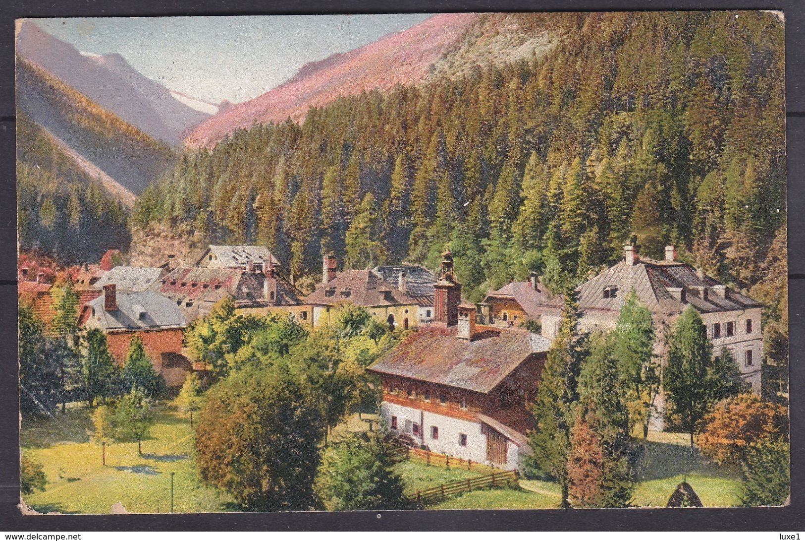 AUSTRIA , BOCKSTEIN    ,  OLD  POSTCARD - Bad Hofgastein