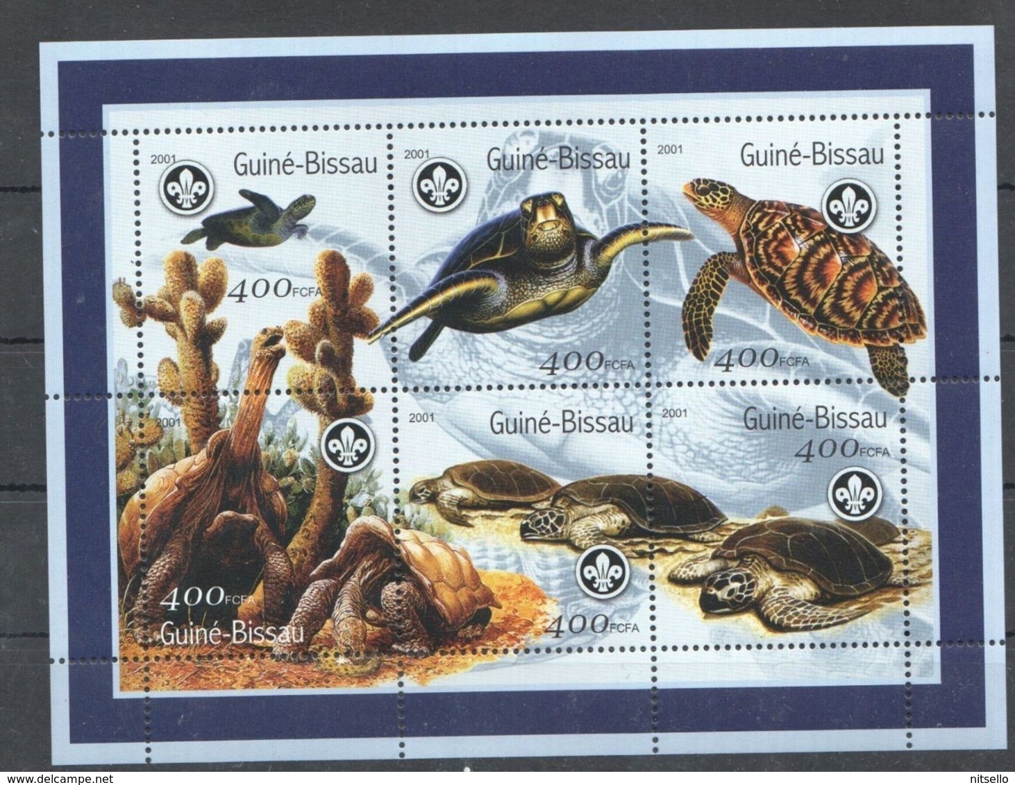 HB FAUNA  ///  (C115) TORTUGAS  **MNH - Turtles