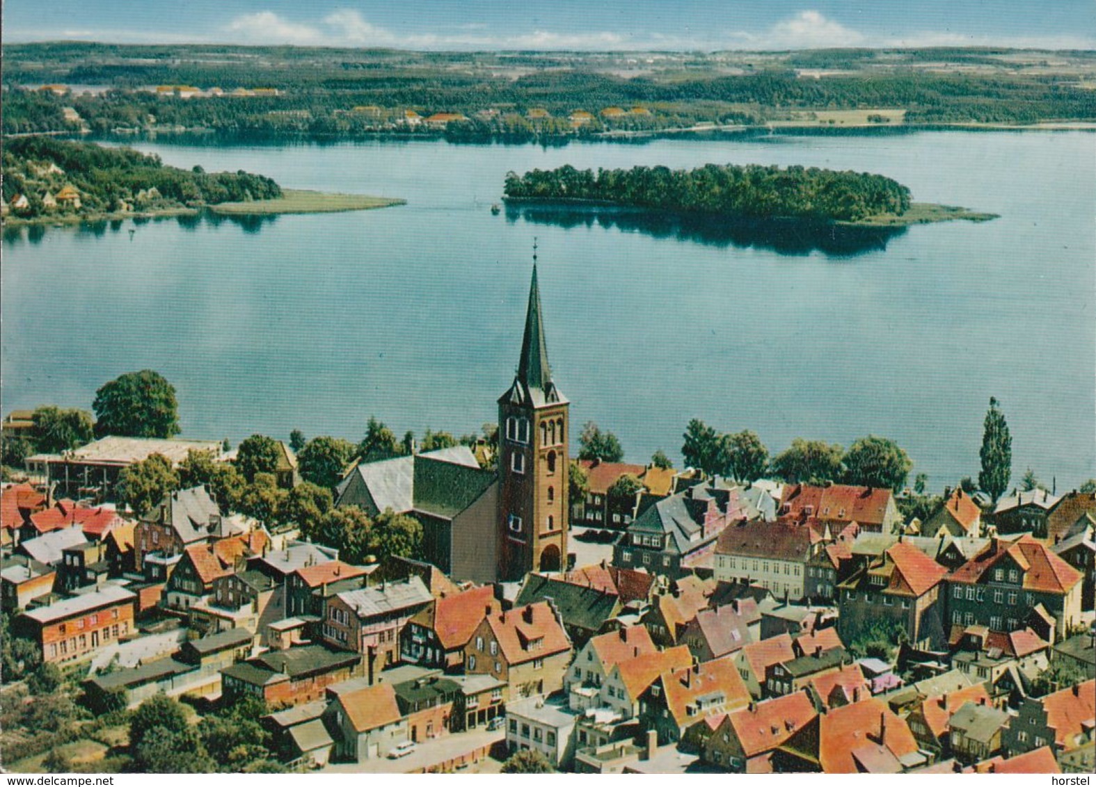 D-24306 Plön Am See - Luftaufnahme - Aerial View - Zentrum - Kirche - Church - Ploen