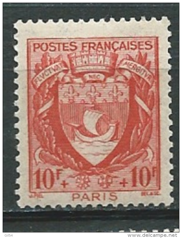 France Yvert N° 537  *   -  Pa 11838 - Ungebraucht