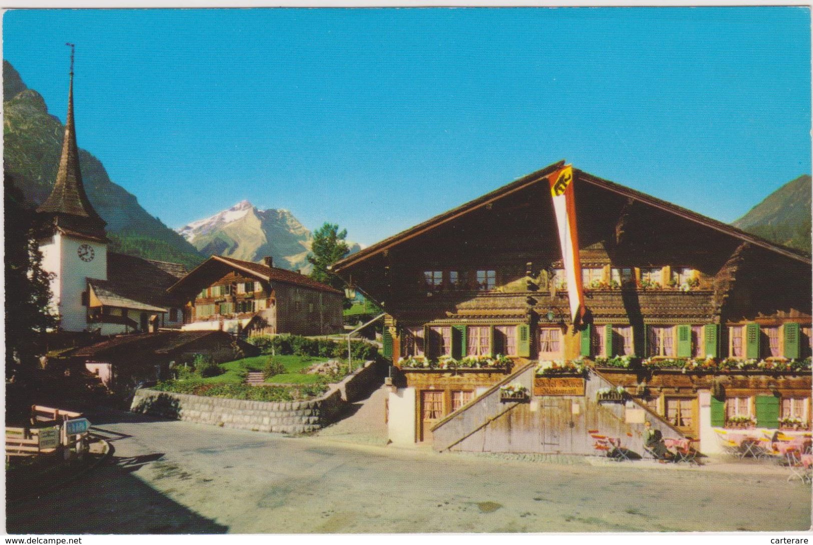 SUISSE,HELVETIA,SWISS,SWITZERLAND,SCHWEIZ,BERNE,BERN,GSTEIG,GSTAAD,CHATELET ,SARINE,HAUT SIMMENTAL GESSENAY,OLDENHORN - Gessenay