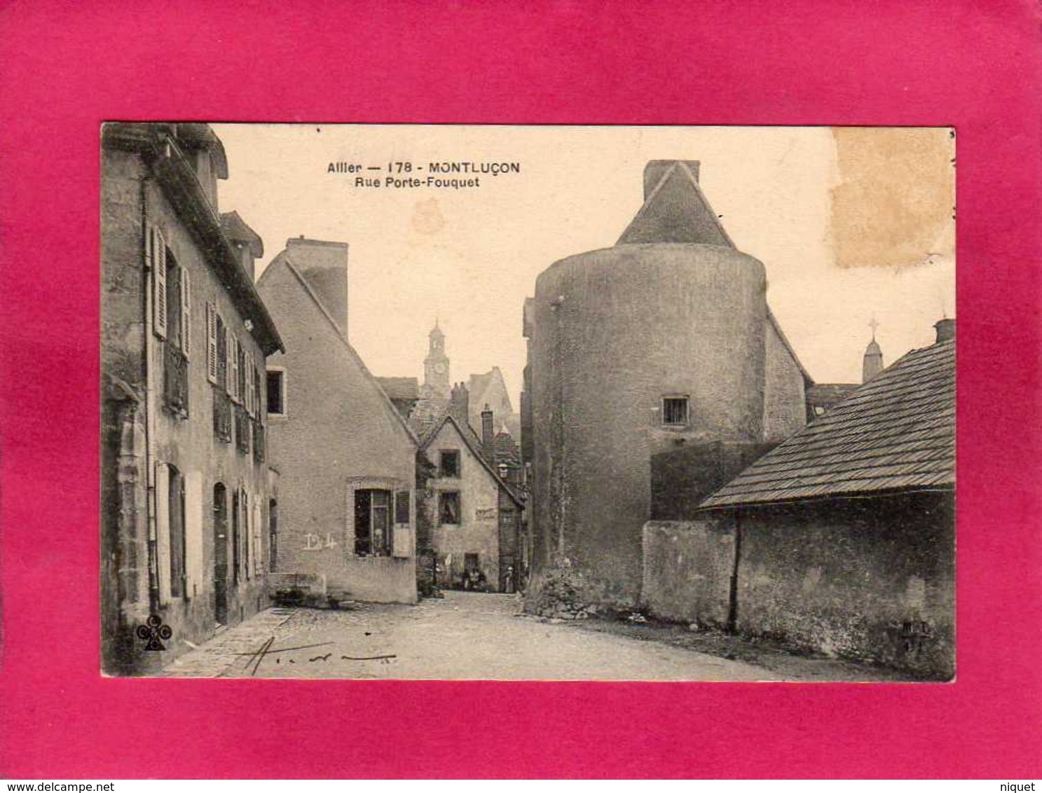 03 Allier, Montluçon, Rue Porte-Fouquet, 1910, (C.C.C. &C.) - Montlucon