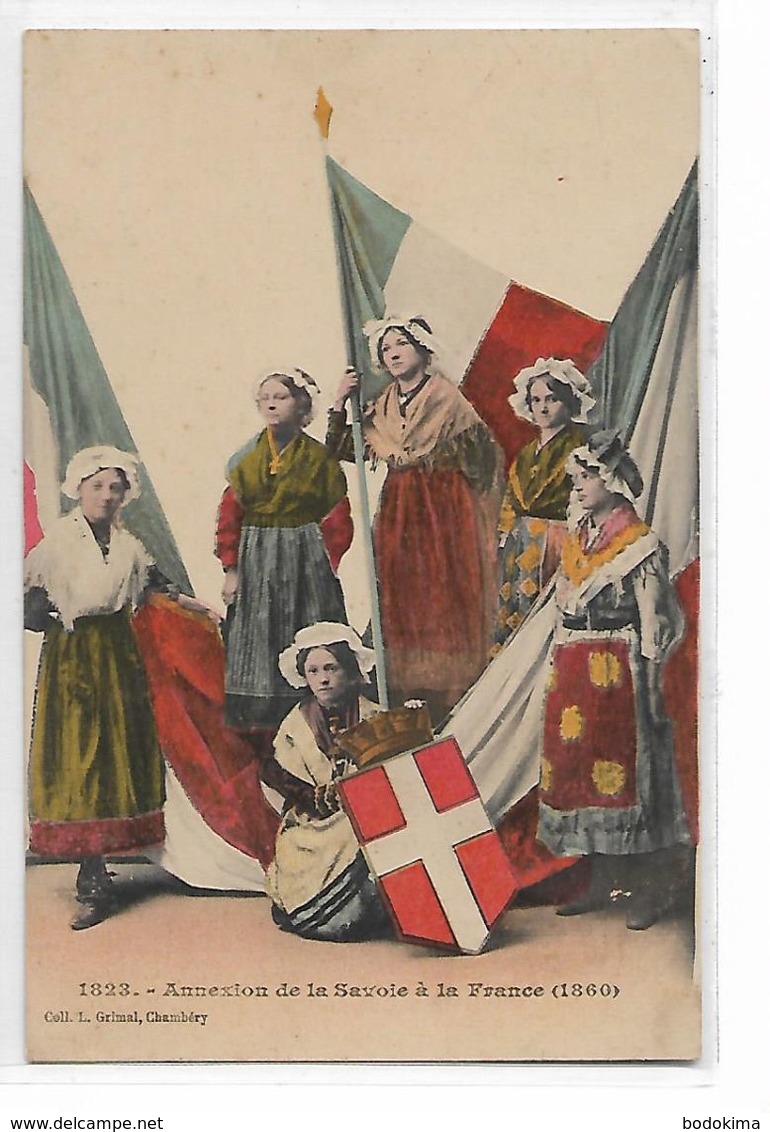 Annexion  De  La  Savoie  à  La  France   ( 1860 ) - Autres & Non Classés