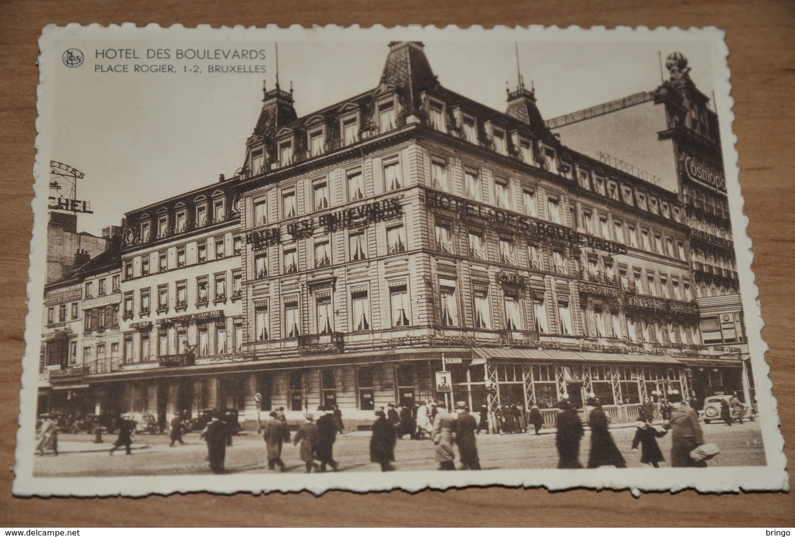 910- Bruxelles, Hotel Des Boulevards - Pubs, Hotels, Restaurants