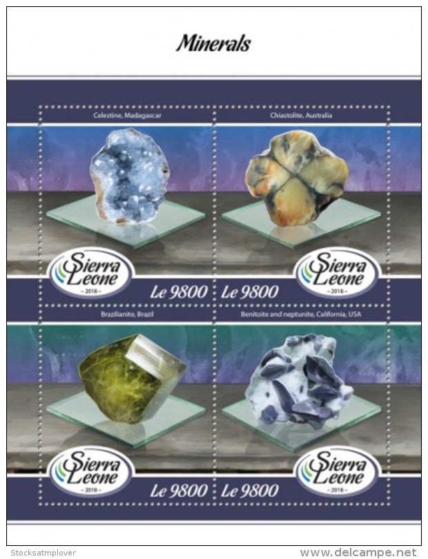 Sierra Leone  2018 Minerals S201802 - Sierra Leone (1961-...)