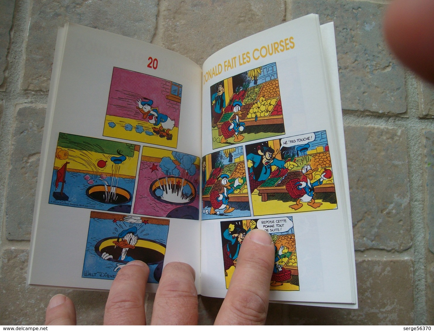 Donald A Mauvais Caractère Al Taliaferro Duck Carl Barks Glenat Walt Disney Mini Livre Hachette Jeunesse - Donald Duck