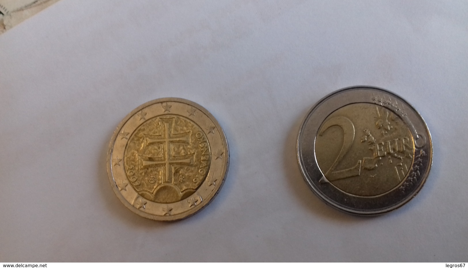 PIECE DE 2 EURO  SLOVAQUIE 2009 - TYPE B - Slovaquie