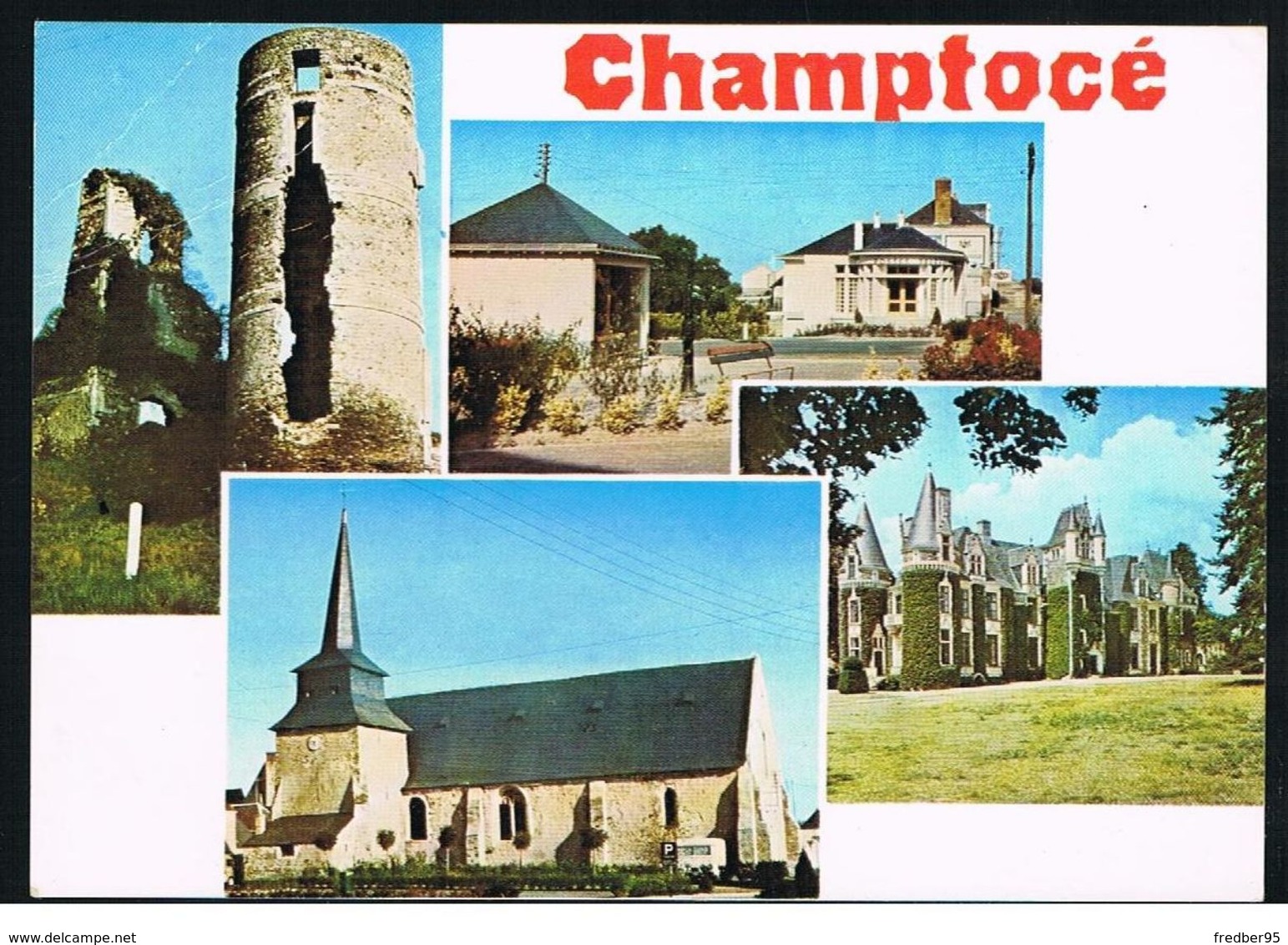 CP 49 Maine Et Loire - Champtocé Multi-vues - Champtoceaux