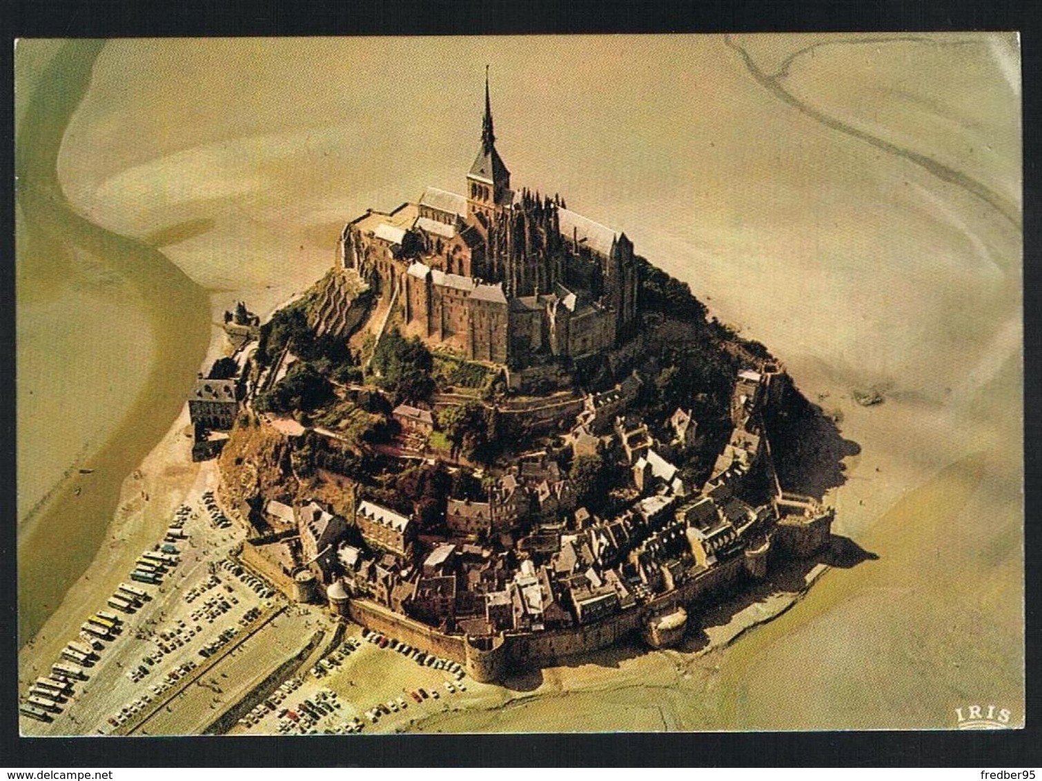 CP 50 Manche - Le Mont Saint Michel Vue Aérienne - Le Mont Saint Michel