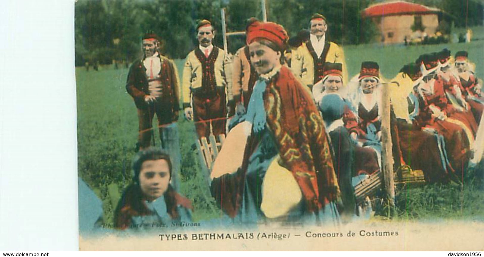 Cpa  - Folklore -  Types Bethmalais    , Concours           Z547 Couleur - Altri & Non Classificati