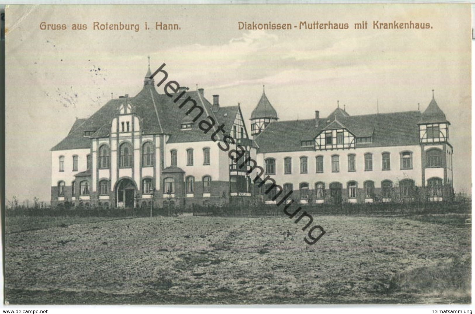 Rotenburg In Hannover - Diakonissen-Mutterhaus Mit Krankenhaus - Verlag Atelier Müller Rotenburg - Rotenburg (Wuemme)