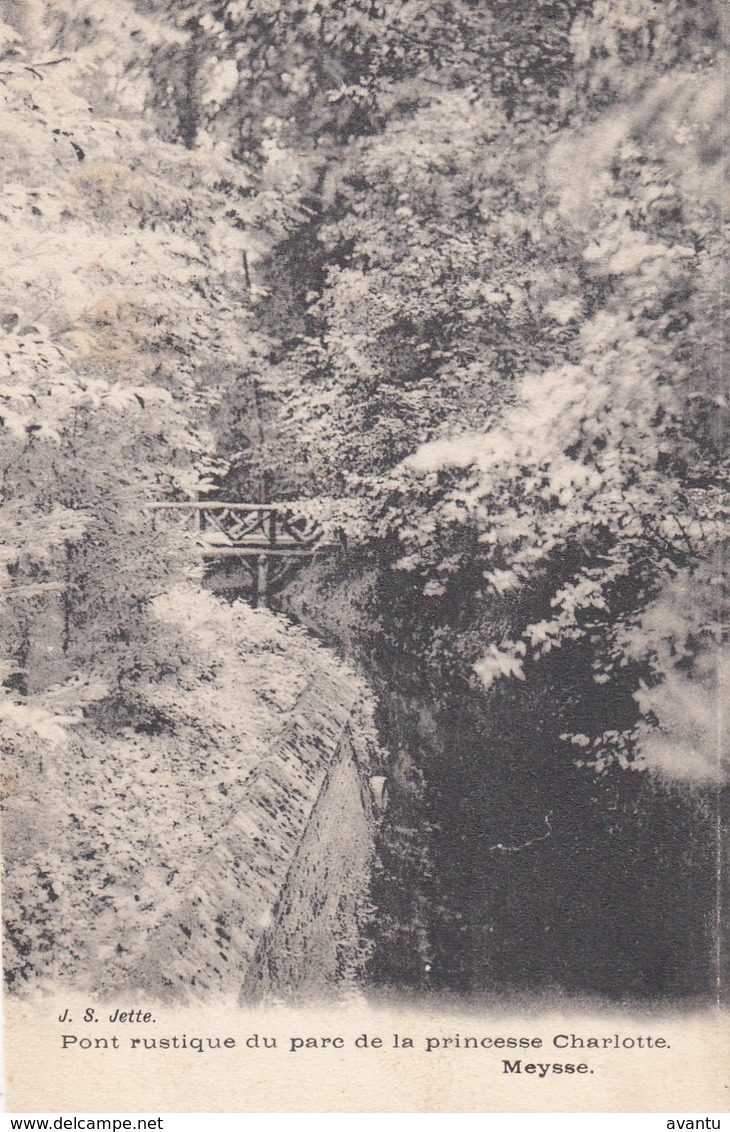 MEISE / MEYSSE / PARK PRINSES CHARLOTTE / RUSTIEKE BRUG - Meise