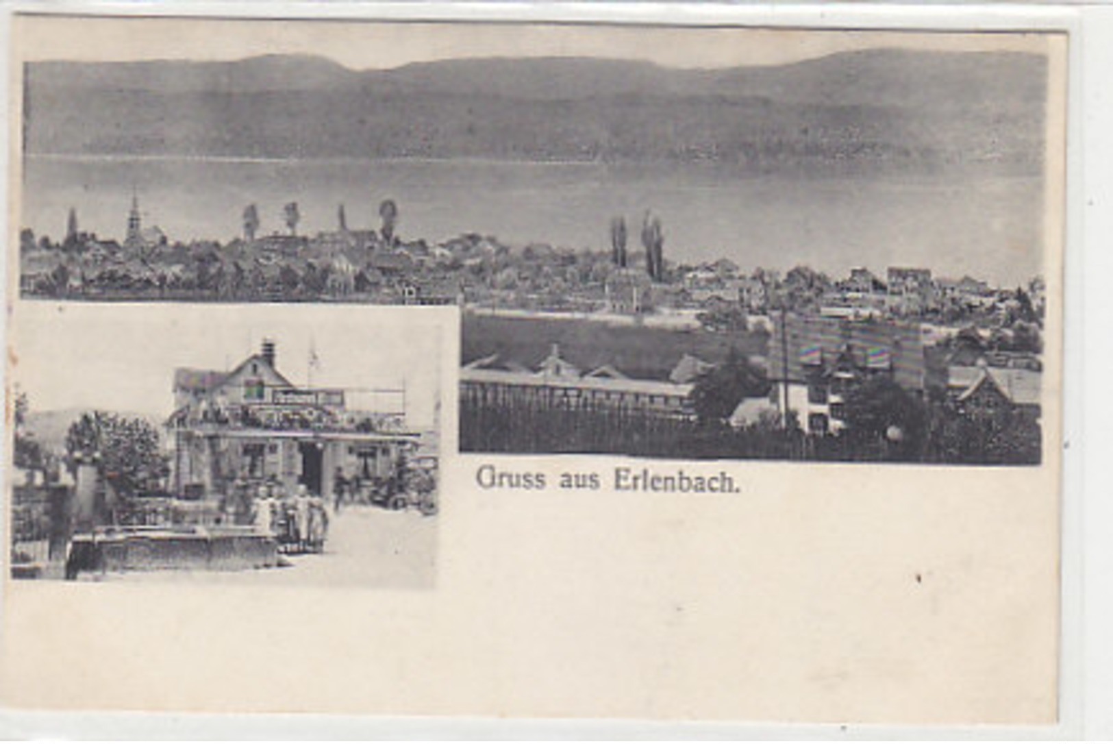 Gruss Aus Erlenbach - Restaurant Blume - 1906         (P-125-50110) - Erlenbach