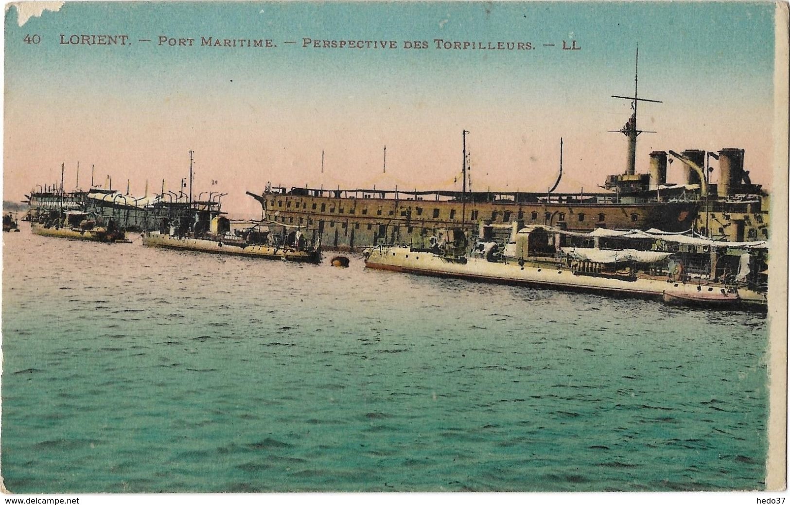 Lorient - Port Maritime - Perspective Des Torpilleurs - Lorient