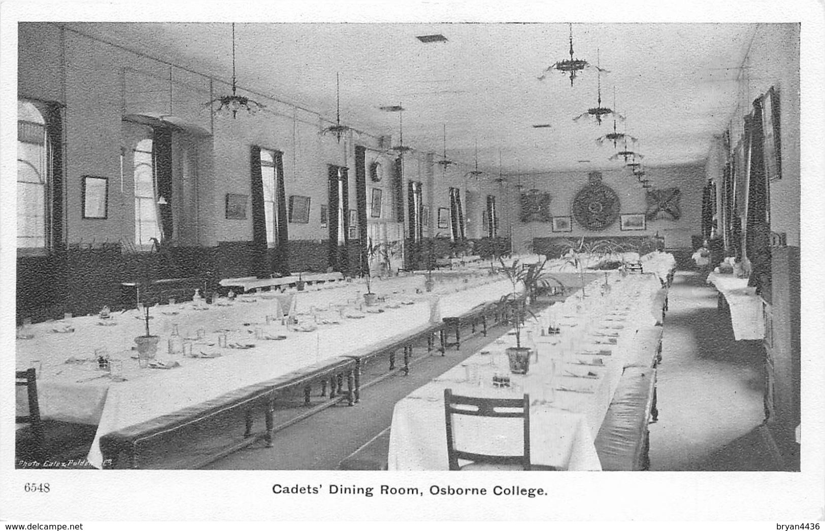 OSBORNE COLLEGE - CADET'S DINING ROOM - Autres & Non Classés