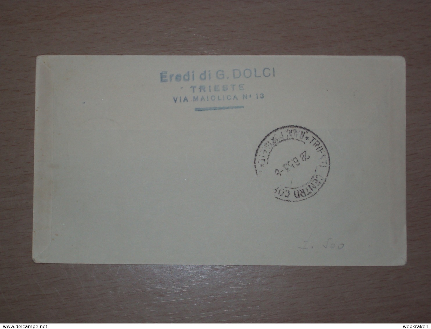 TRIESTE AMG-FTT AMG FTT ITALIA BUSTA PRIMO GIORNO FDC F.D.C. RACCOMANDATA REALMENTE VIAGGIATA 1953 Va FIERA DI TRIESTE - Poststempel