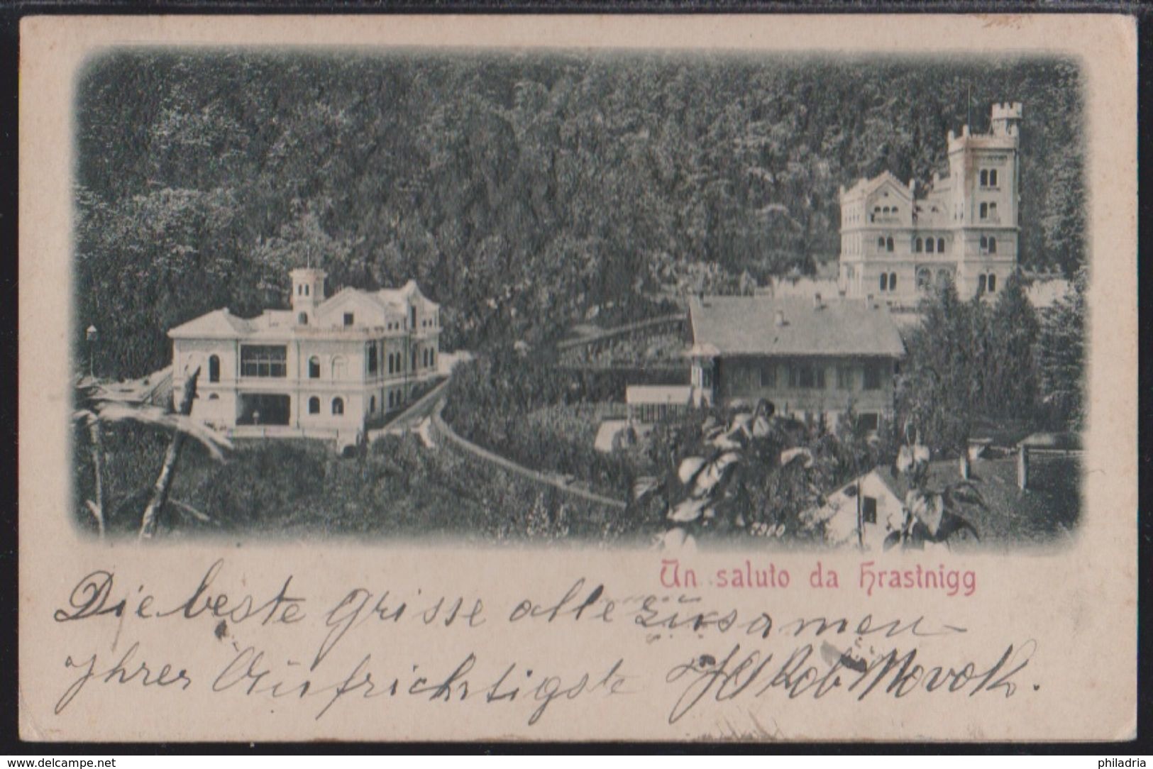 Hrastnik, Relief Card, Mailed Ca 1908 - Slovenia