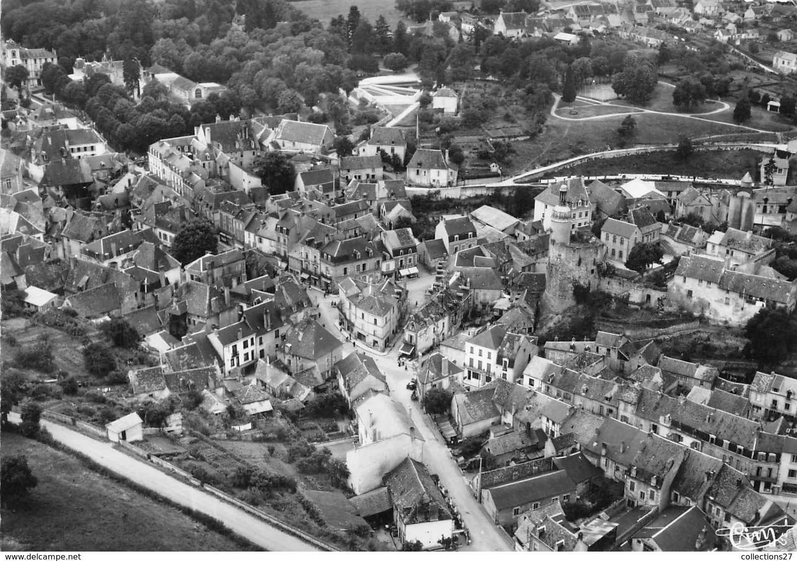 03-BOURBON-L'ARCHAMBAULT- VUE AERIENNE GENERALE - Bourbon L'Archambault