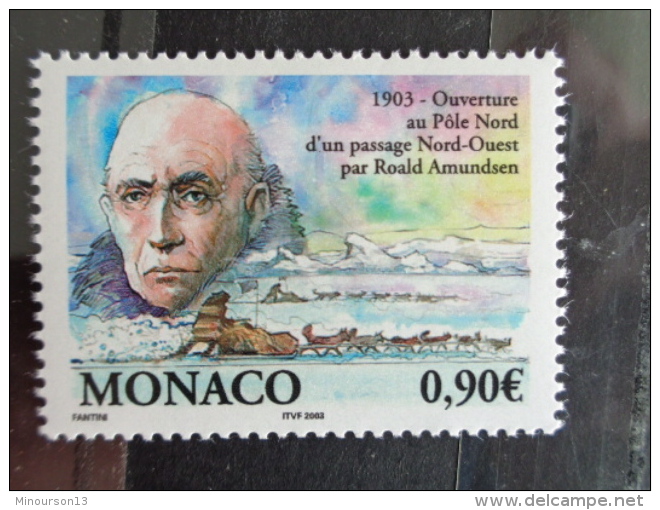 MONACO 2003 Y&amp;T  N° 2398  ** - CENTENAIRE DE L'OUVERTURE AU POLE NORD D'UN PASSAGE...... - Unused Stamps