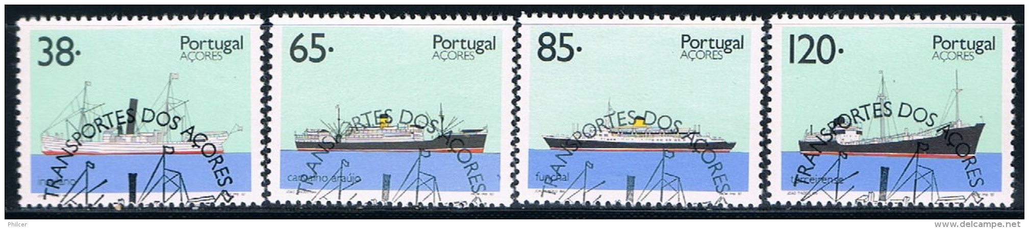 Portugal, Açores, 1992, # 2110/3, Carimbo De 1&ordm; Dia, Used - Usado