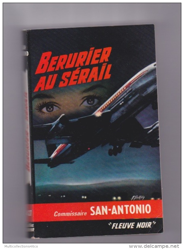 040418 - ROMAN SAN ANTONIO - édition Originale - BERURIER AU SERAIL Fleuve Noir N°427 1964 - San Antonio