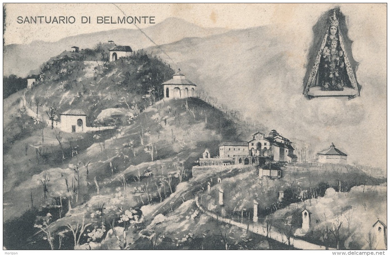 T.667.  Santuario Di BELMONTE - 1908 - Altri & Non Classificati