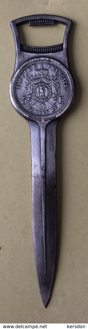 Ouvre Lettres Décapsuleur De Marque WINTERTHUR En Métal - Letter-opener