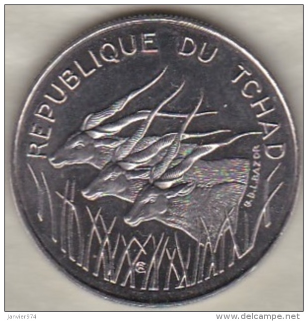 TCHAD 100 FRANCS ESSAI 1971 KM# E 3 - Tschad