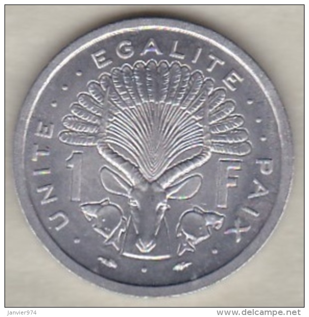 DJIBOUTI 1 FRANC ESSAI 1977 KM# E 1 - Djibouti