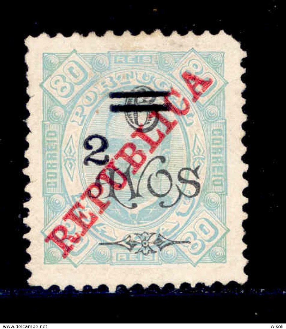 ! ! Macau - 1919 D. Carlos Ovp 2 A - Af. 245 - NGAI - Unused Stamps