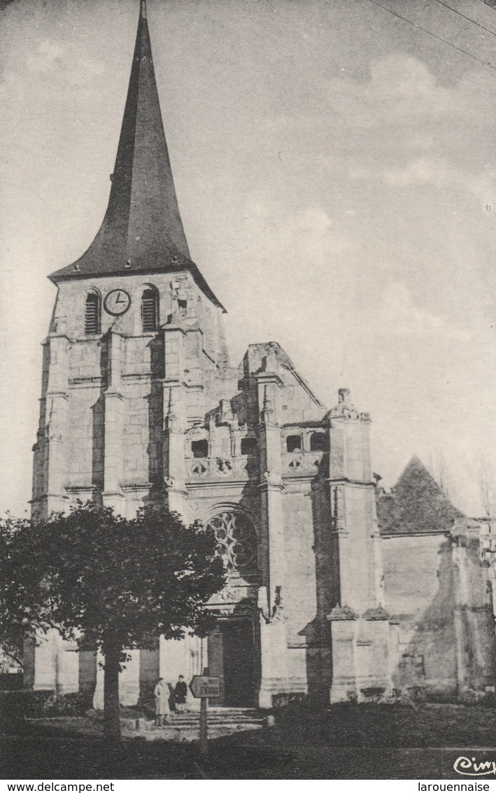 27 - SAINT AUBIN D' ECROSVILLE - L' Eglise, Style Renaissance - Saint-Aubin-d'Ecrosville